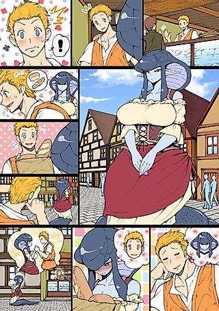 Cover image for the manga called Pan-ya to Lamia