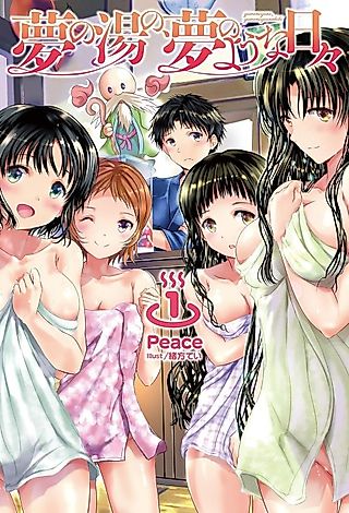 Cover image for the novel called Yume no Yu no, Yume no Youna Hibi