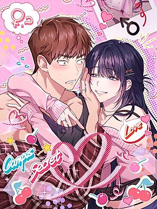 Cover image for the manhwa called Campus Secret Girlfriend ♡