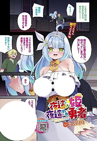 Cover image for the manga called The Princess Visits the Hero at Night