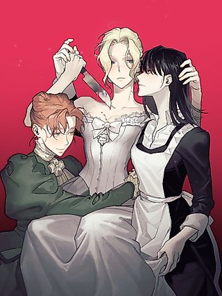 Cover image for the manhwa called Lady Black Is Depressed
