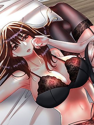 Cover image for the manhwa called Two Girls Feel Different