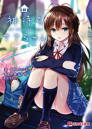Cover image for the novel called Kami-machi Sana-chan