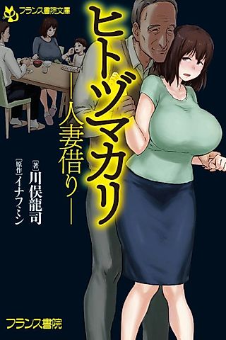 Cover image for the novel called Hitozuma Kari