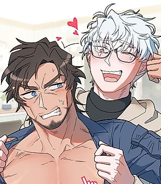 Cover image for the manhwa called I'm Sorry, but Dad Is My Type!