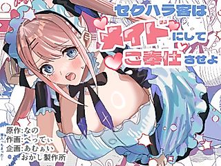 Cover image for the manga called Sekuhara Kyaku wa Maid ni Shite Gohoushi Saseyo