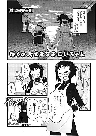 Cover image for the manga called Boku no Daisuki na Onii-chan