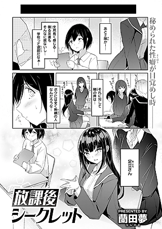 Cover image for the manga called Houkago Secret