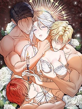 Cover image for the manhwa called The Saintess's Petals Are Drenched