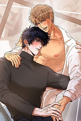 Cover image for the manhwa called A Brother Who Hugs Me With His Chest