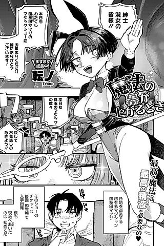 Cover image for the manga called Mahou no Maku ga Agaru Toki