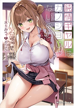 Cover image for the novel called Junjou Gal wa Kanojo ja Nai noni