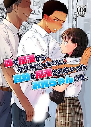 Cover image for the manga called A Story of a Big Brother Who Wanted to Protect His Little Sister From a Train Molester But was Molested Instead