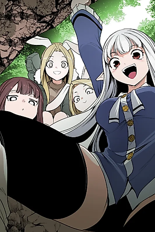 Cover image for the manhwa called What Happens Inside the Dungeon
