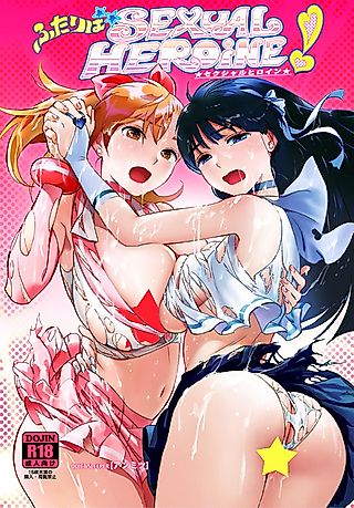 Cover image for the manga called Futari wa SEXUAL HEROiNE!