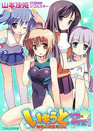 Cover image for the novel called Imouto Summer Days Bangai-hen: Himitsu no Yuuenchi Nikki