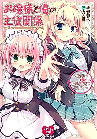 Cover image for the novel called Ojou-sama to Ore no Shujuu Kankei: Seikou no Shirube wa Seikou ni Ari!?