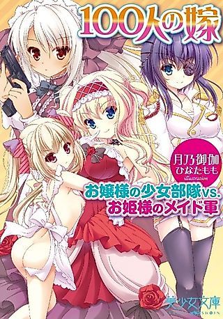 Cover image for the novel called Hyakunin no Yome