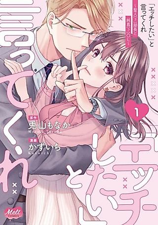 Cover image for the manga called "Ecchi Shitai" to Ittekure: Seijin (?) Buchou to Junshin (?) OL