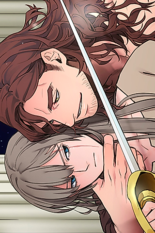 Cover image for the manhwa called The Warrior and the Deity