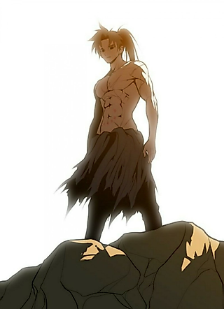 Cover image for the manhwa called The Barbarian