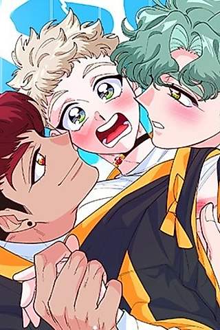 Cover image for the manhwa called There Are Wolves in That Bathhouse