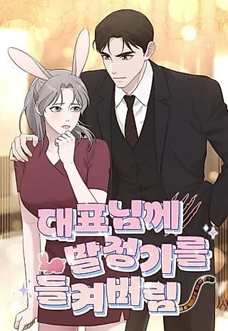 Cover image for the manhwa called The CEO caught me in Heat