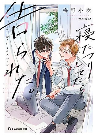 Cover image for the novel called Neta Furi Shitetara Kokurareta. (Shikamo Suki na Hito kara)