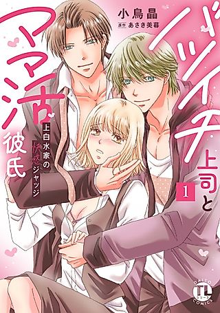Cover image for the manga called Batsuichi Joushi to Mama Katsu Kareshi: Kamishiroumizuka no Kaikan Judge