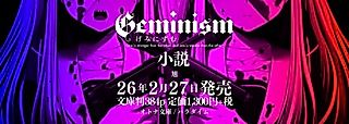 Cover image for the novel called Geminism