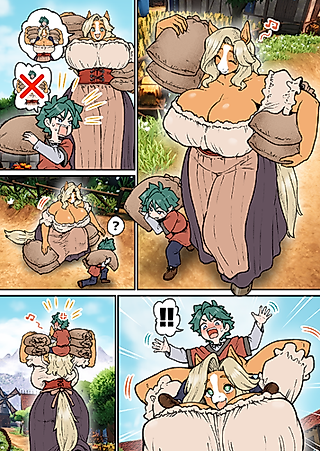 Cover image for the manga called Uma no Onee-san to Shounen