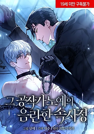 Cover image for the manhwa called The Lewd Secret Of The Duke's Slave