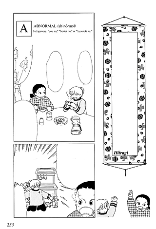 Cover image for the manga called Hiiragi's English-Japanese Dictionary