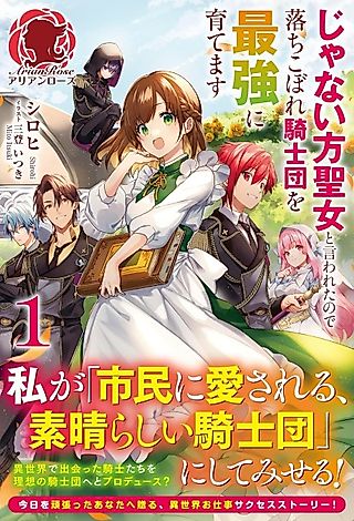 Cover image for the novel called Ja Nai Kata Seijo to Iwaretanode Ochikobore Kishidan wo Saikyou ni Sodatemasu