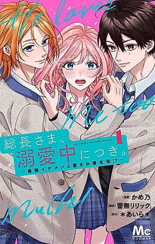 Cover image for the manga called He loves me too much!