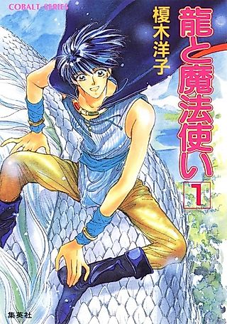 Cover image for the novel called Ryuu to Mahoutsukai