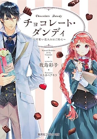 Cover image for the novel called Chocolate Dandy: Kawaii Koibito ni wa Goyoushin