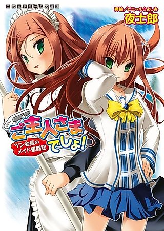 Cover image for the novel called Goshujinsama Desho! Tsun Kaichou no Maid Funtouki
