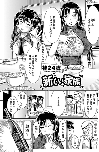 Cover image for the manga called Atarashii Kazoku