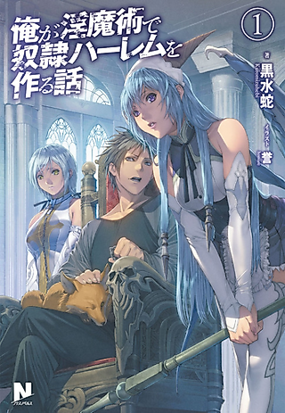 Cover image for the novel called Ore ga Inmajutsu de Dorei Harem wo Tsukuru Hanashi