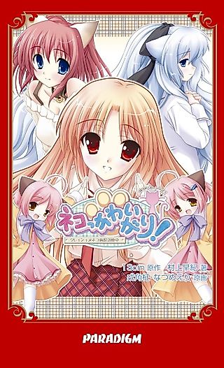 Cover image for the novel called Neko Kawaigari!: Klein Inuneko Byouin Shinsatsuchuu