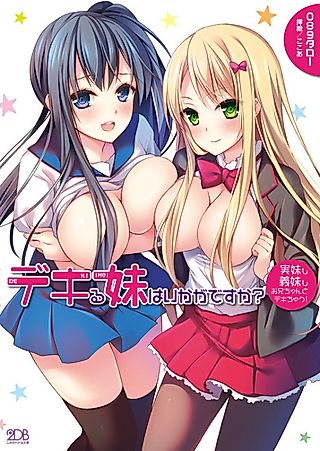 Cover image for the novel called Dekiru Imouto wa Ikaga desu ka? Jitsumai mo Gimai mo Oniichan to Dekichau!