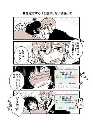 Cover image for the manga called My PC and iPhone Seemed like They Were Friends With Benefits so I Made a Comic Out of It