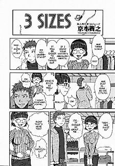 Cover image for the manga called 3 Sizes