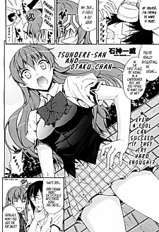 Cover image for the manga called Tsundere-san and Otaku-chan