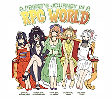 Cover image for the manga called A Priest's Journey in a RPG World