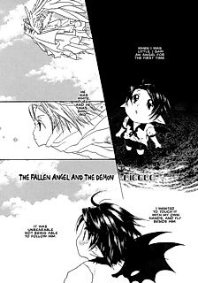Cover image for the manga called The Fallen Angel and the Demon