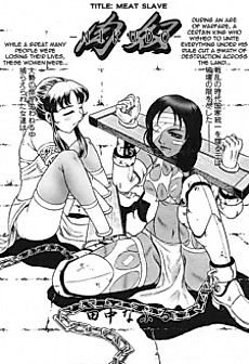 Cover image for the manga called Meat Slave
