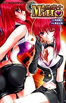 Cover image for the novel called Uwasa no D-Cup Dealer Miho
