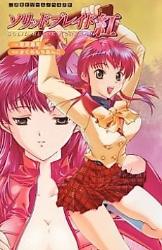 Cover image for the novel called Solid Blade Kurenai